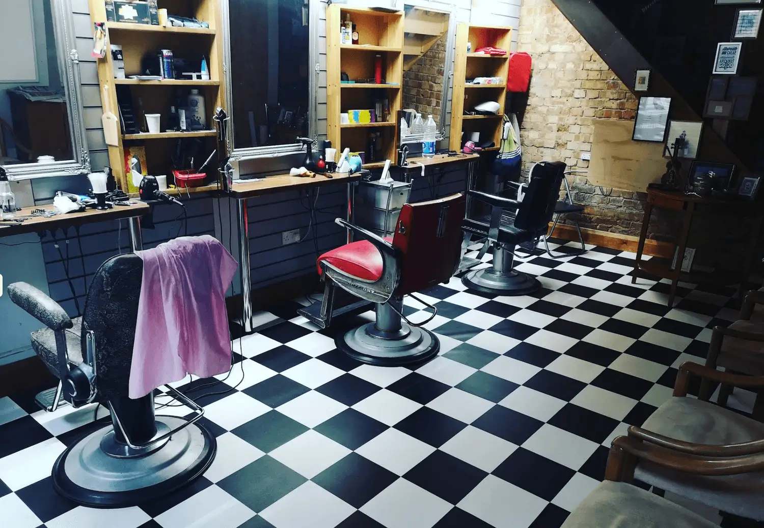 Studio KGB barber shop interior